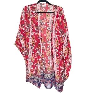 LLove Flowy Kimono Shawl